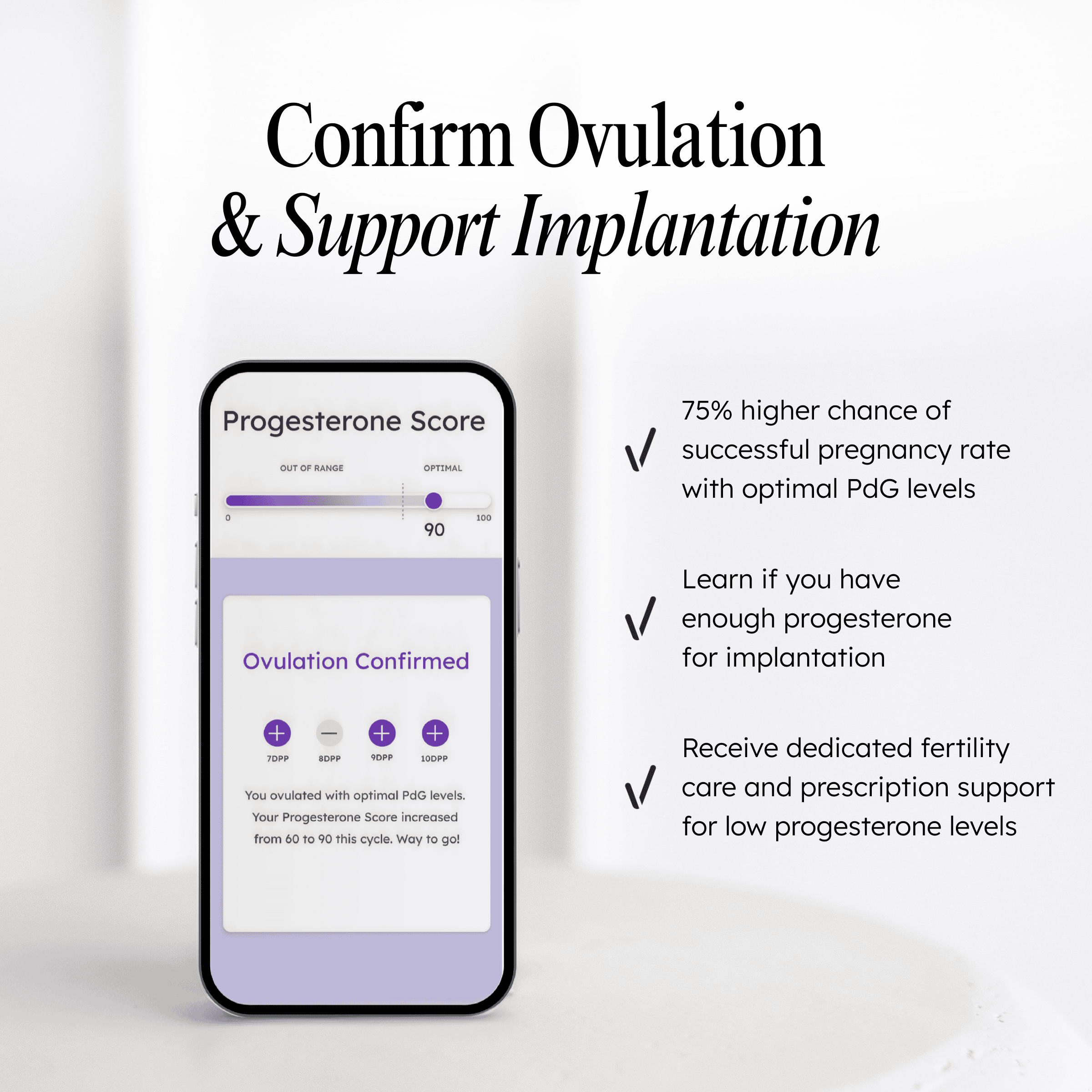 Proov Complete Fertility Testing System