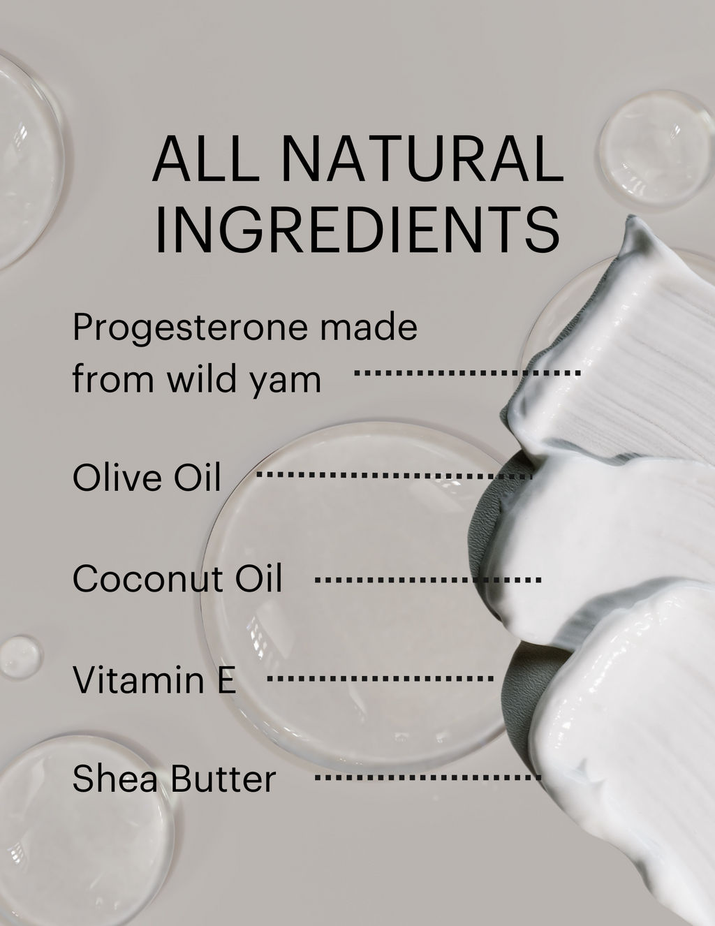 The Natural Progesterone Cream 75 mg