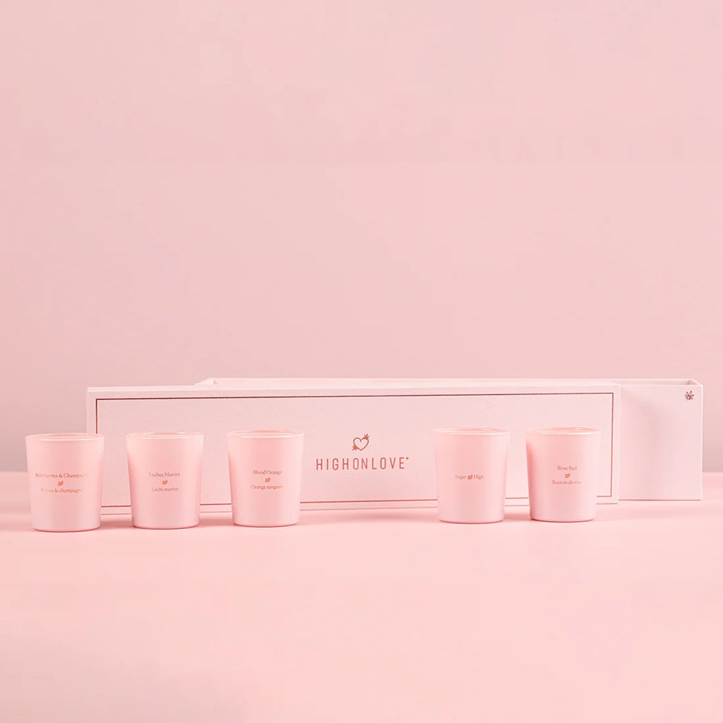 HighOnLove Mini Sensual Massage Candles Collection