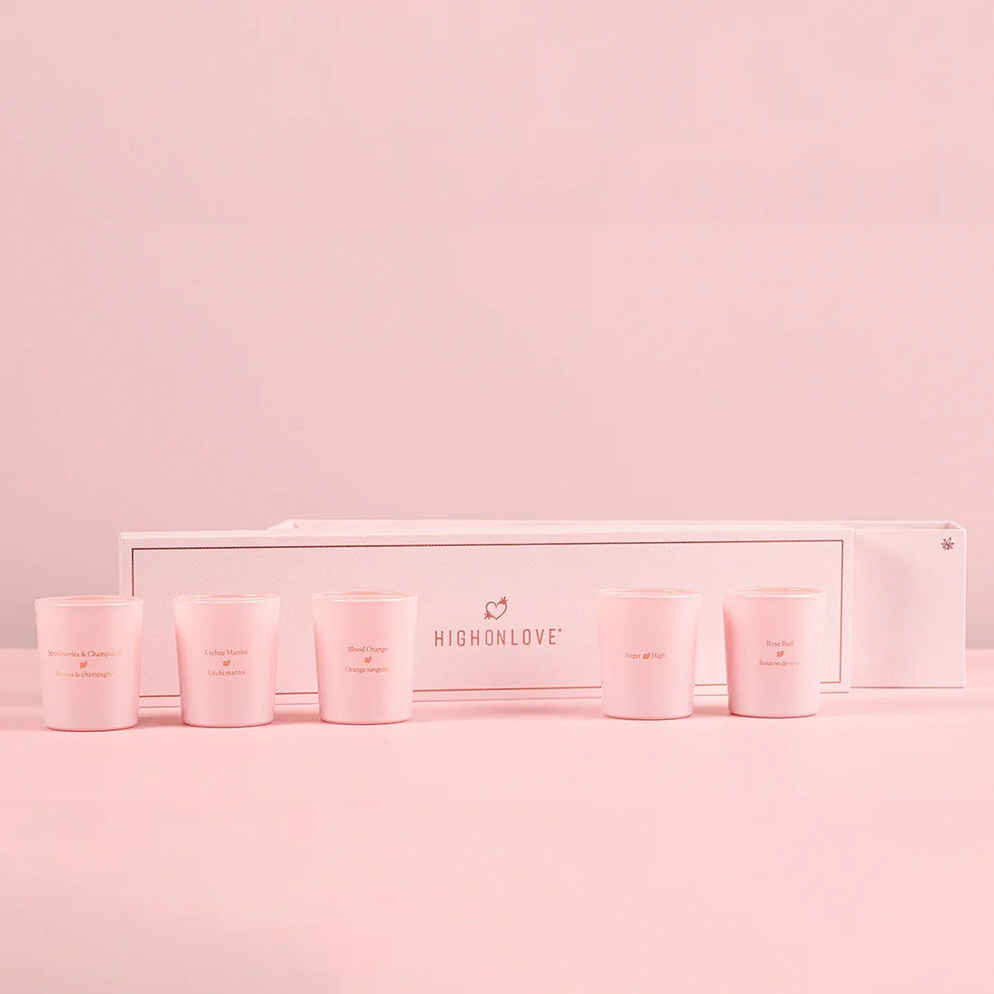 HighOnLove Mini Sensual Massage Candles Collection
