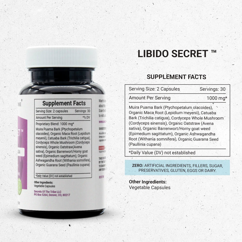 Libido Secret Capsules - Sexual Health Formula