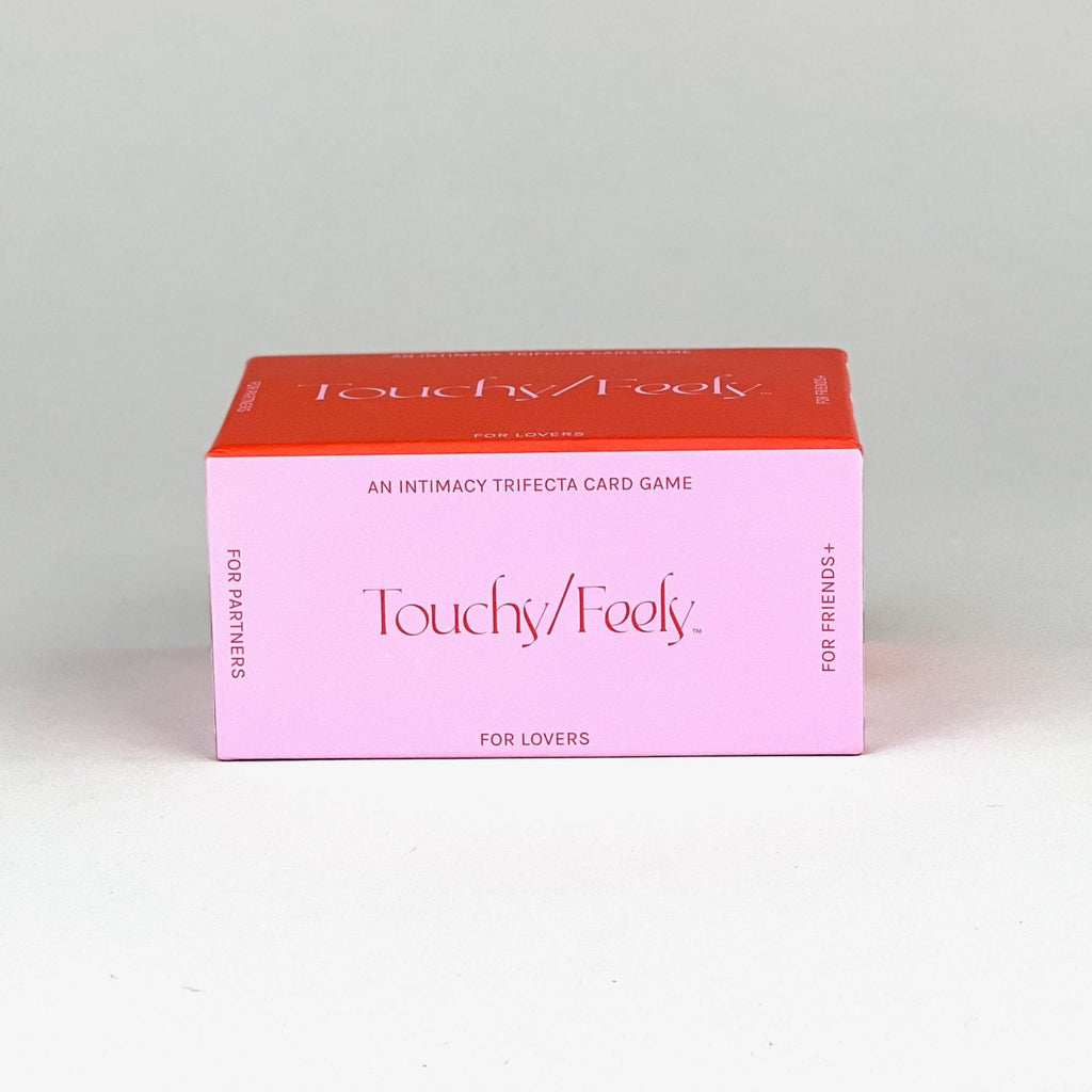 TOUCHY/FEELY intimacy card game — A Date & Connection Game