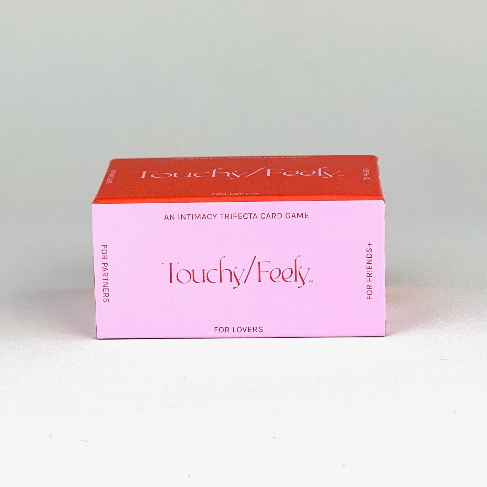 TOUCHY/FEELY intimacy card game — A Date & Connection Game