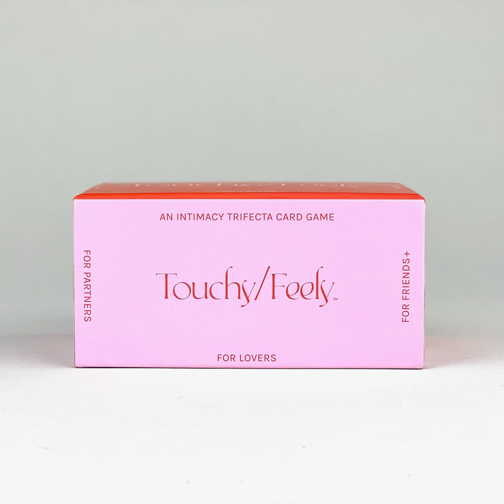 TOUCHY/FEELY intimacy card game — A Date & Connection Game