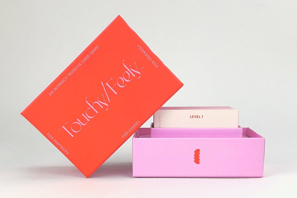TOUCHY/FEELY intimacy card game — A Date & Connection Game