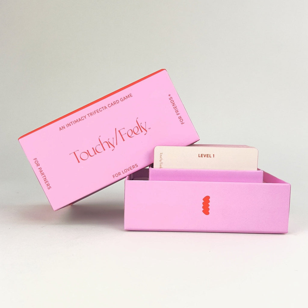 TOUCHY/FEELY intimacy card game — A Date & Connection Game