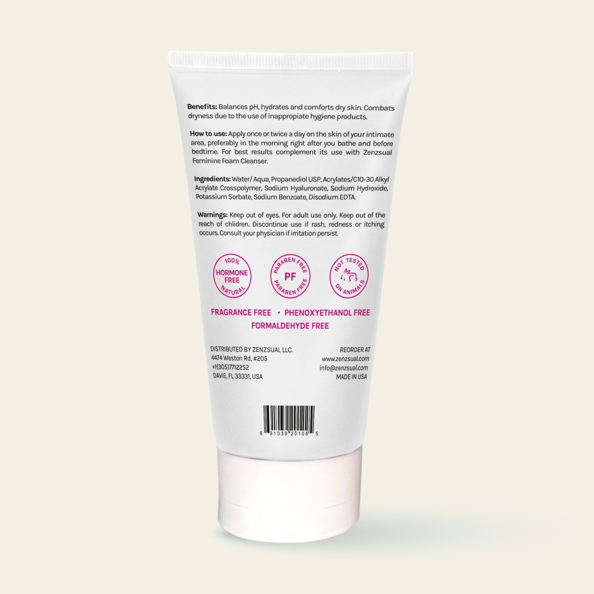Intimate Moisturizing Gel with Hyaluronic Acid