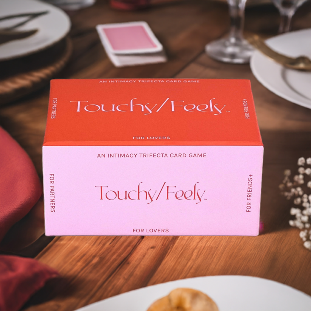TOUCHY/FEELY intimacy card game — A Date & Connection Game