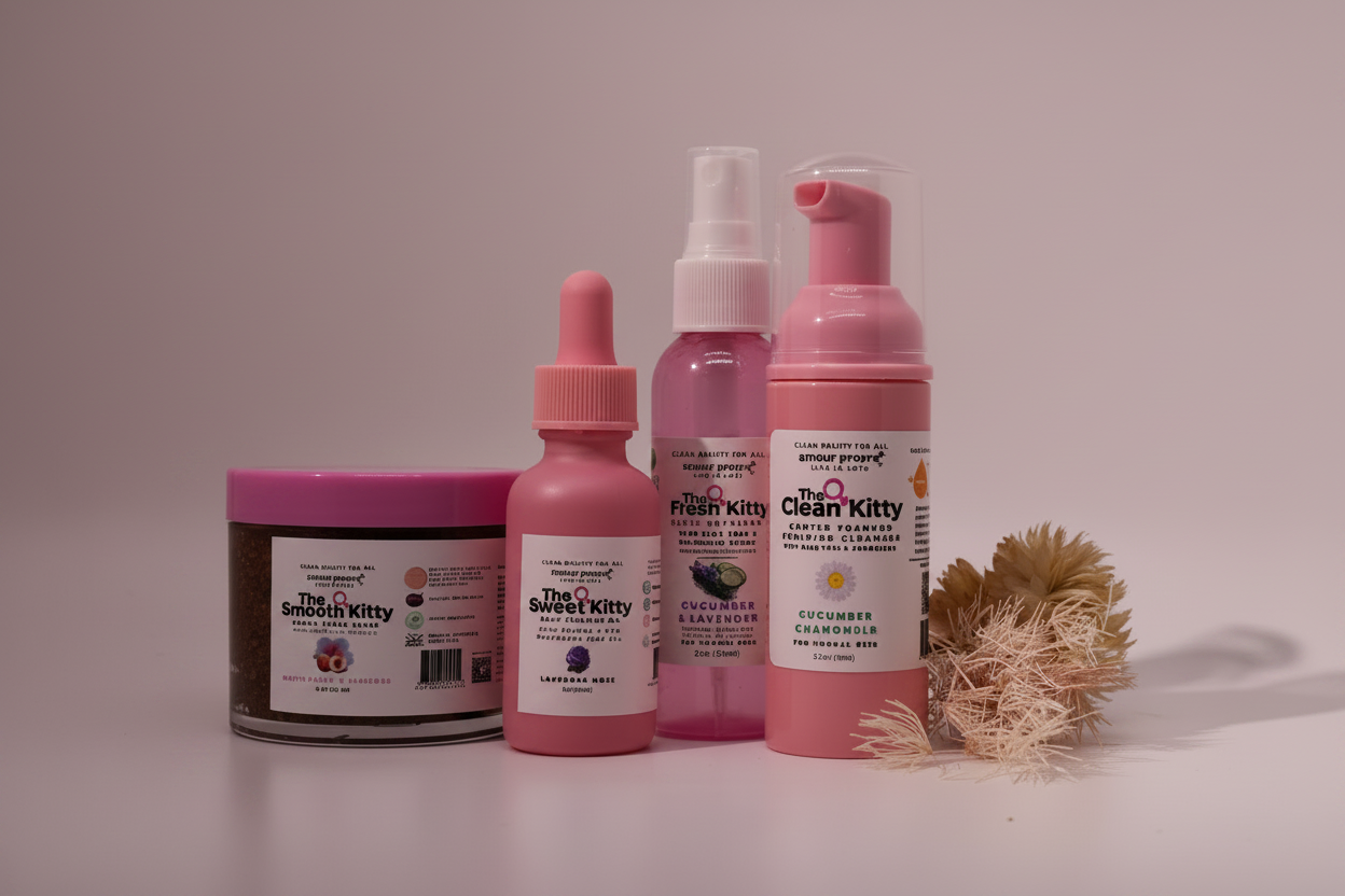 The Kitty Kit - Ultimate Feminine Hygiene Travel Care Kit
